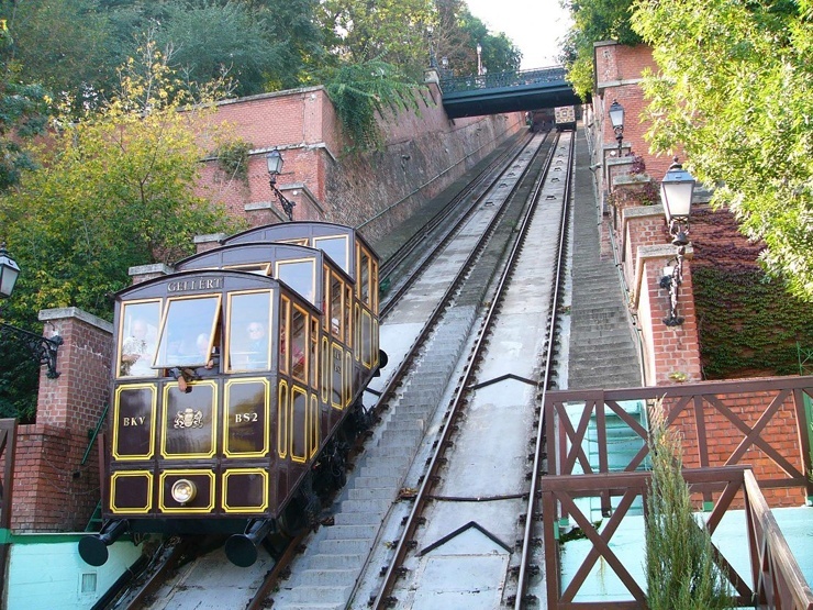 фуникулёр Будапешт Касл-Хилл