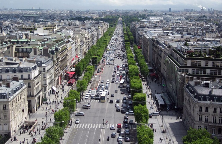 улица Елисейские Поля