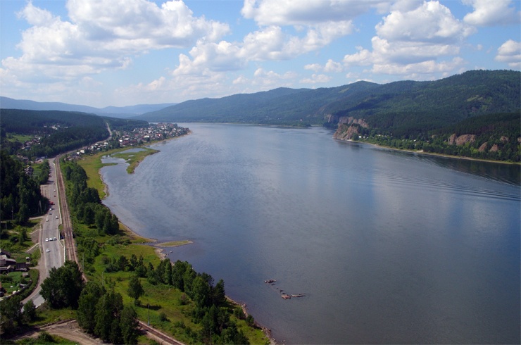 река Енисей