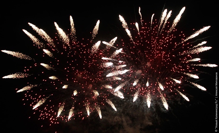 Фейерверк захоронение