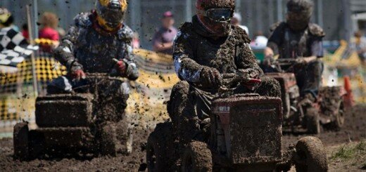 Гонки на газонокосилках