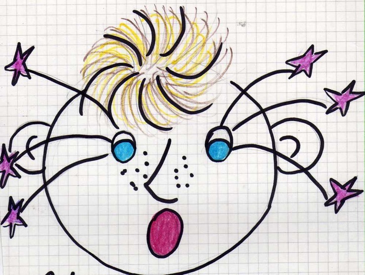 Искры из глаз