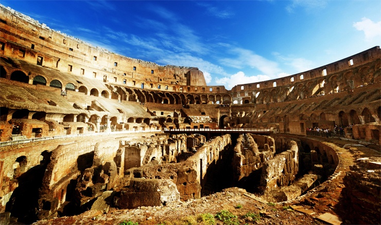 Колизей внутри