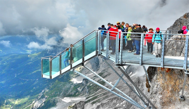 Мост на Леднике Дахштайн