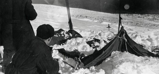 Палатка группы Дятлова