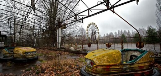 Парк аттракционов в Припяти