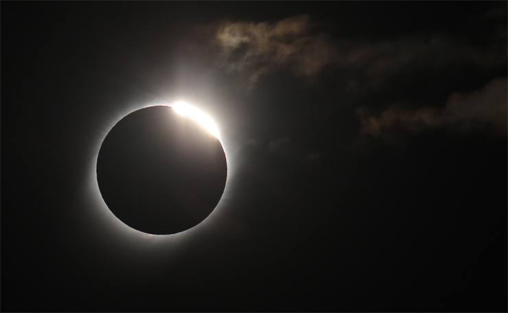 Полное солнечное затмение