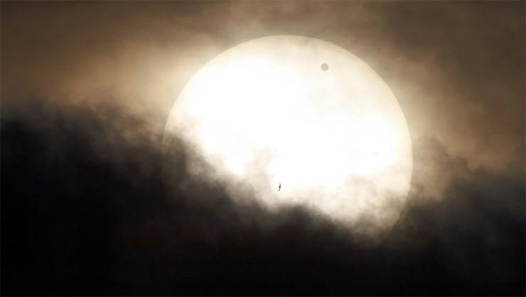 Прохождение Венеры по диску Солнца