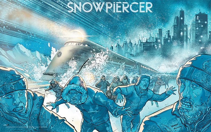 Сквозь снег постер