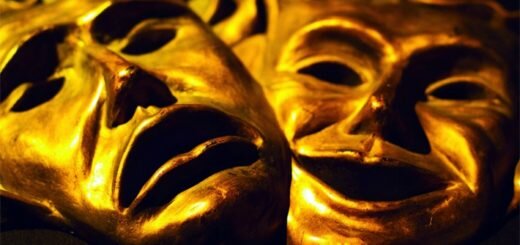 античный театр маски