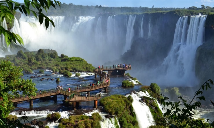 смотровая площадка водопада Игуасу